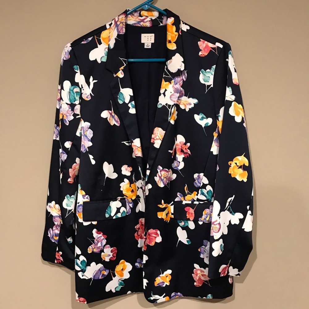 Floral Blazer - Multicolor